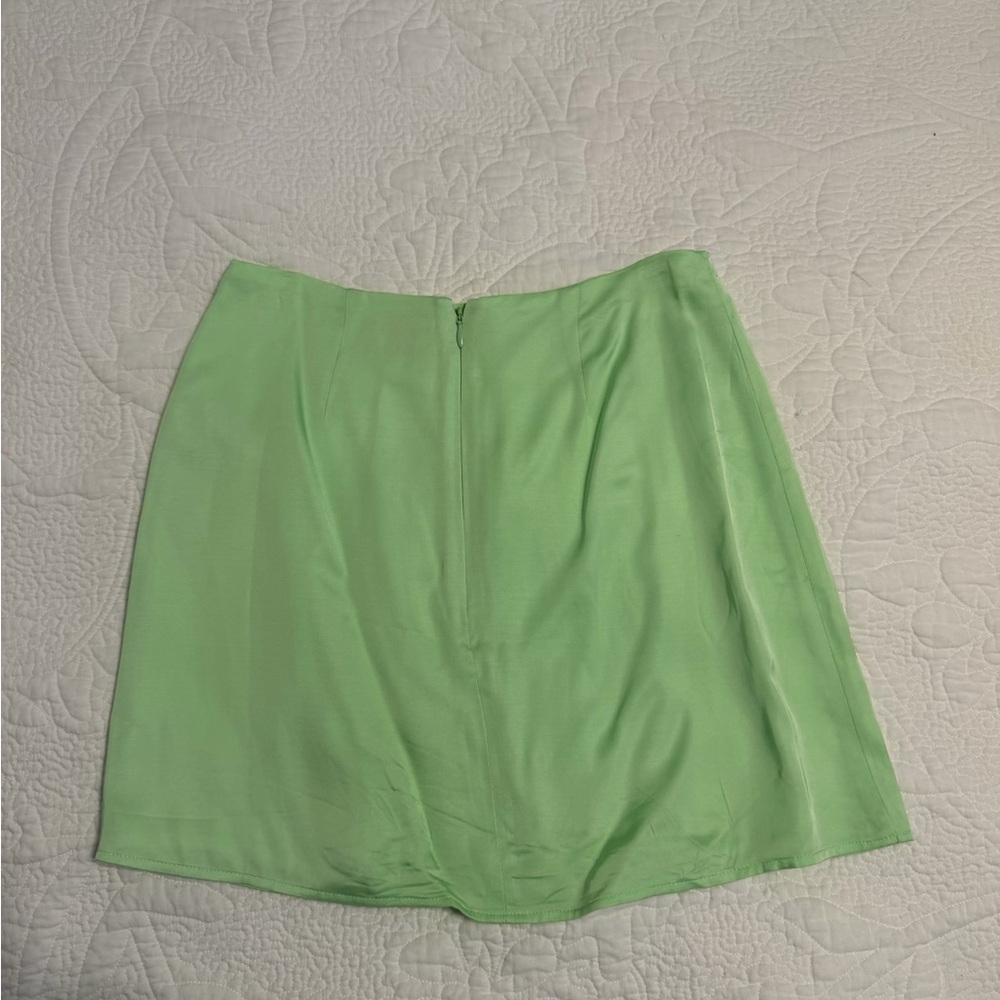 Sunday Best Mint Green A-Line Mini Skirt - Picture 5 of 5